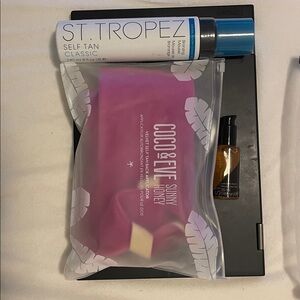 St. Tropez Self Tan Bronzing Mousse and body Serum w/Coco & Eve Applicator